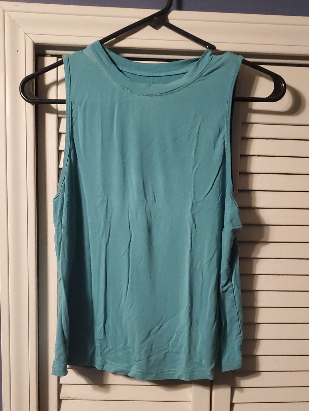Teal Sleeveless Women's Tank Top
